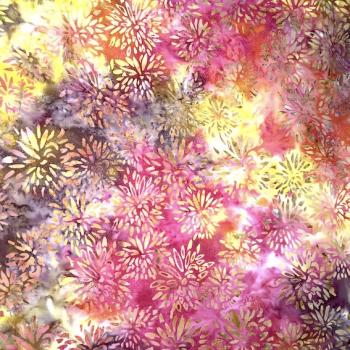 Preview: COLORFUL - Magic - Batikstoff aus Indonesien